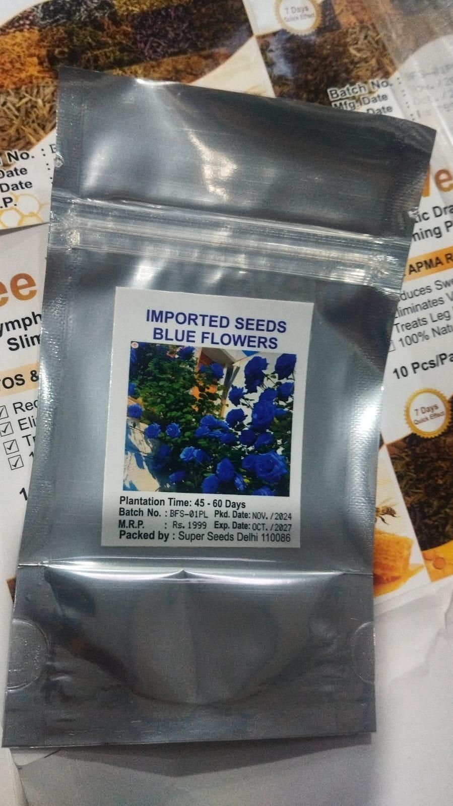 Blue Climbing Rose Seeds