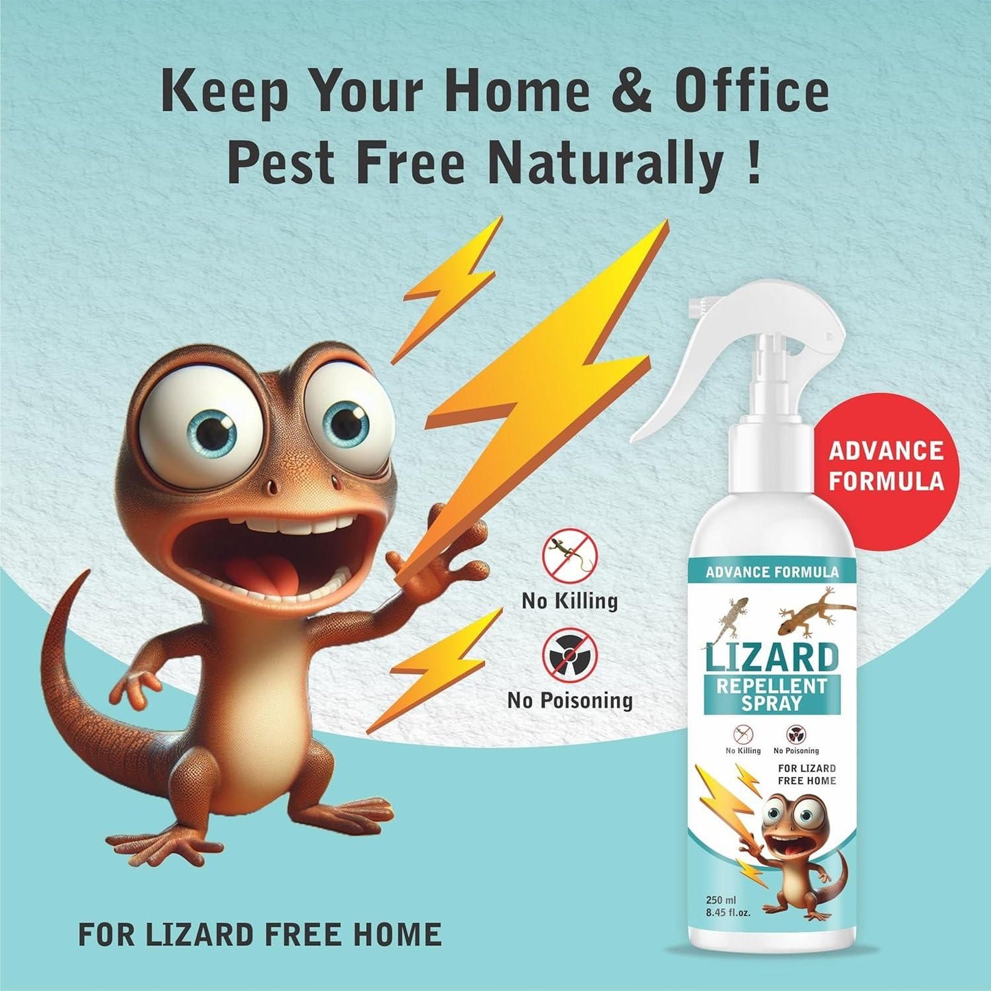 Lizard Repellent for Home Spray Pest Control 250ML