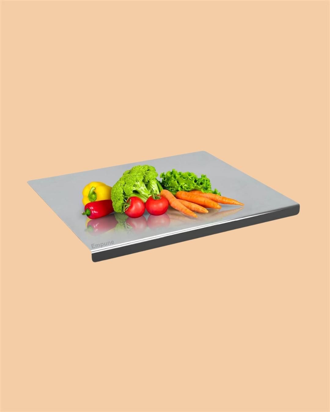 Stainless Steel Chopping Board (35x31cm)